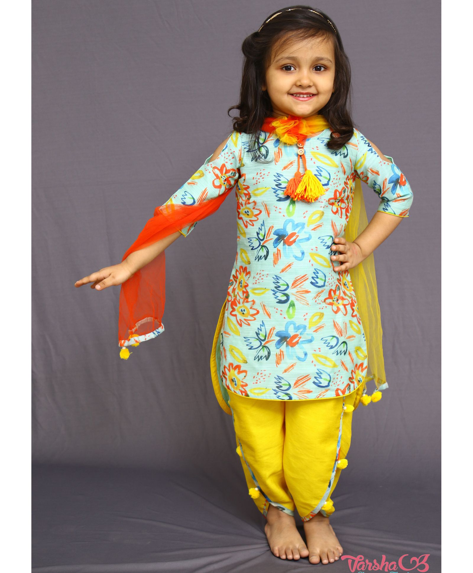 Punjabi dress sale for small girl